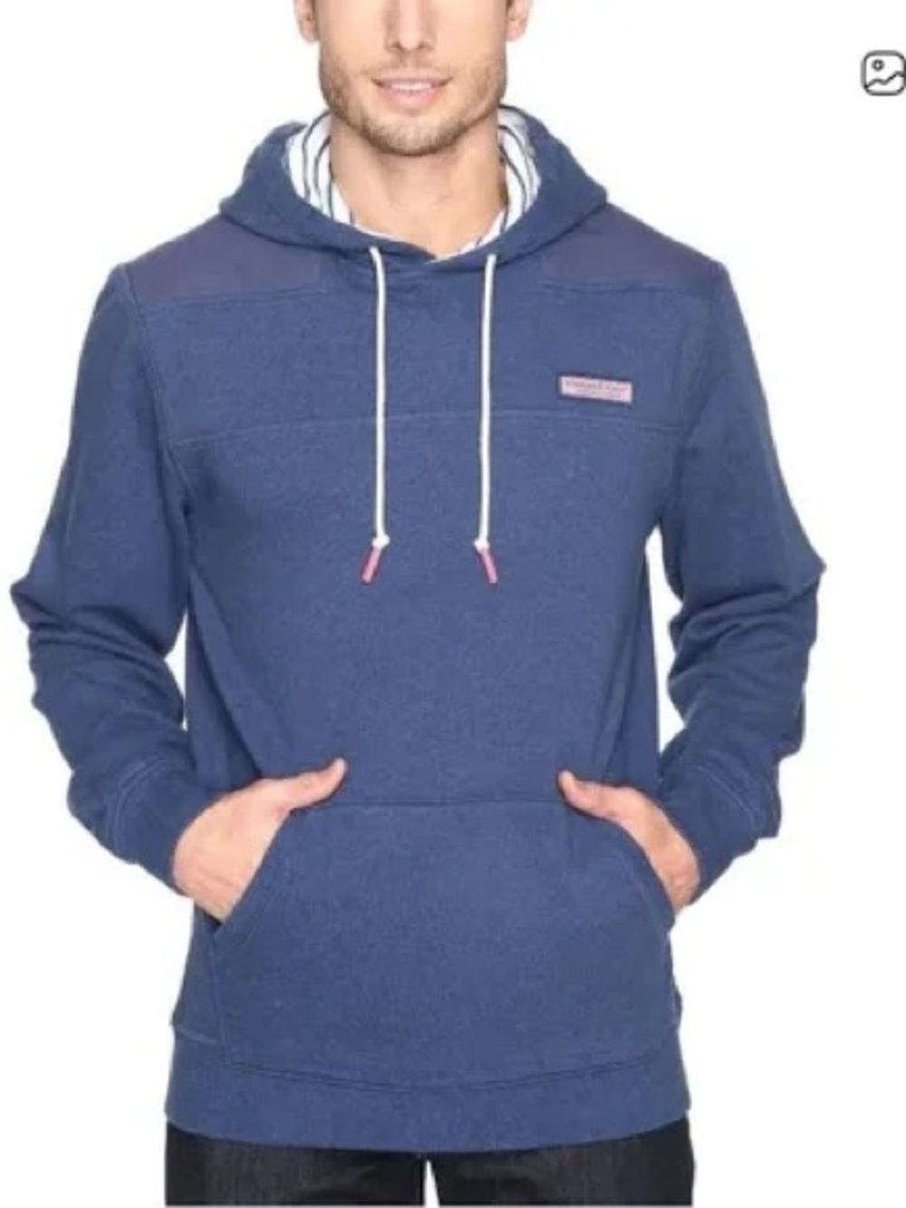 Vineyard Vines Performance Series Hoodie in Gray Size Medium